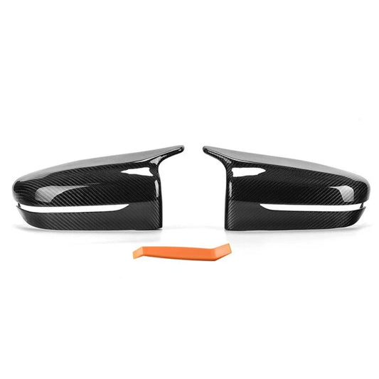 2017-2022 BMW G30 G20 G11 G12 M STYLE CARBON FIBER MIRROR CAPS
