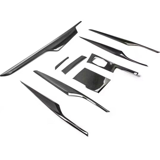 Dry Carbon Fiber Interior Trim Cover For BMW 5 Series G30 M5 F90 2017-2023