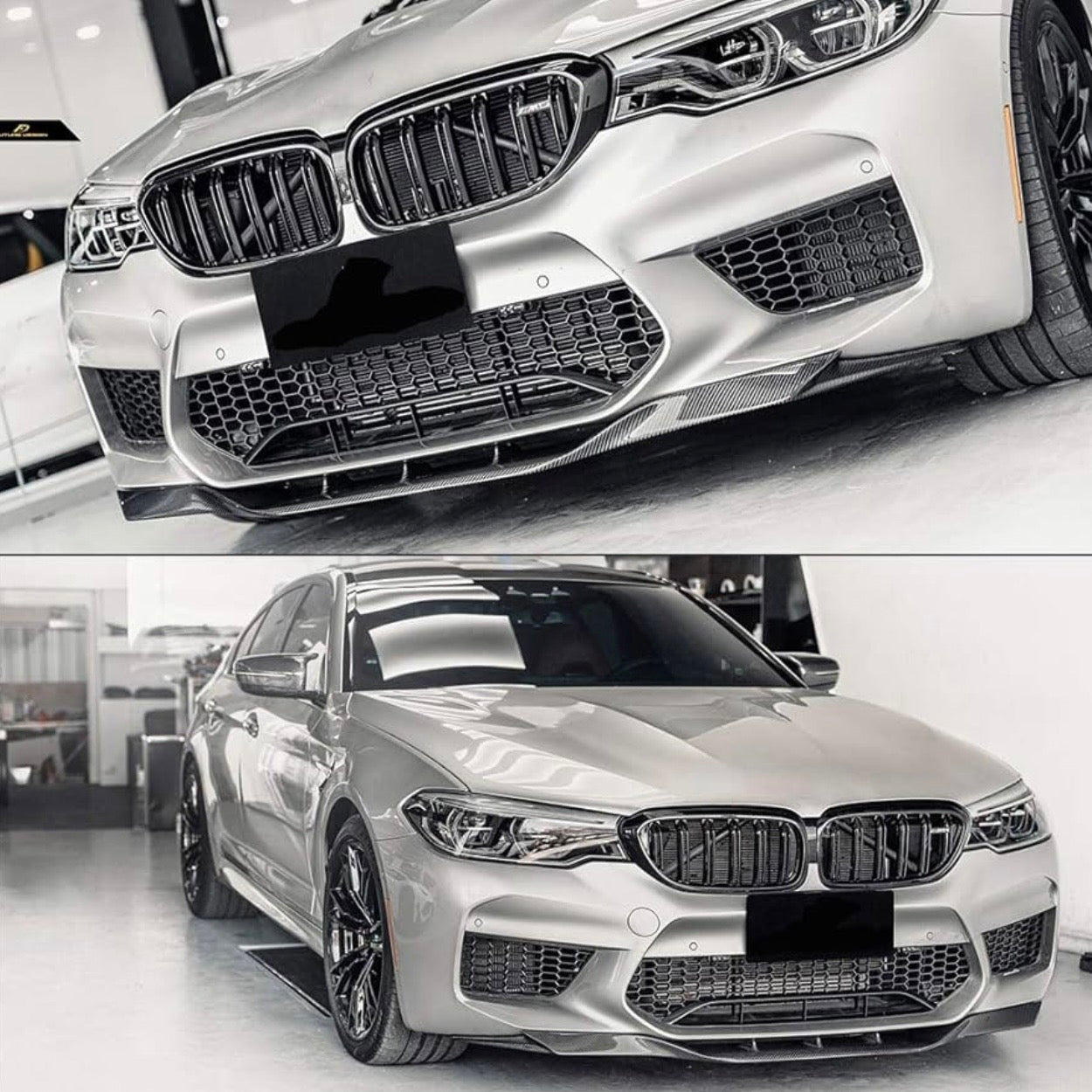 2018-2020 BMW F90 M5 CARBON FIBER FRONT LIP