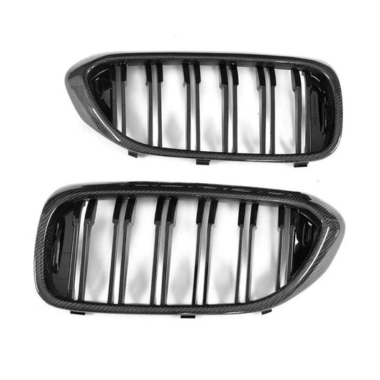 Carbon Fiber Front Bumper Kidney Grille Grill for BMW G30 2017-2020/F90 M5 2018-2019